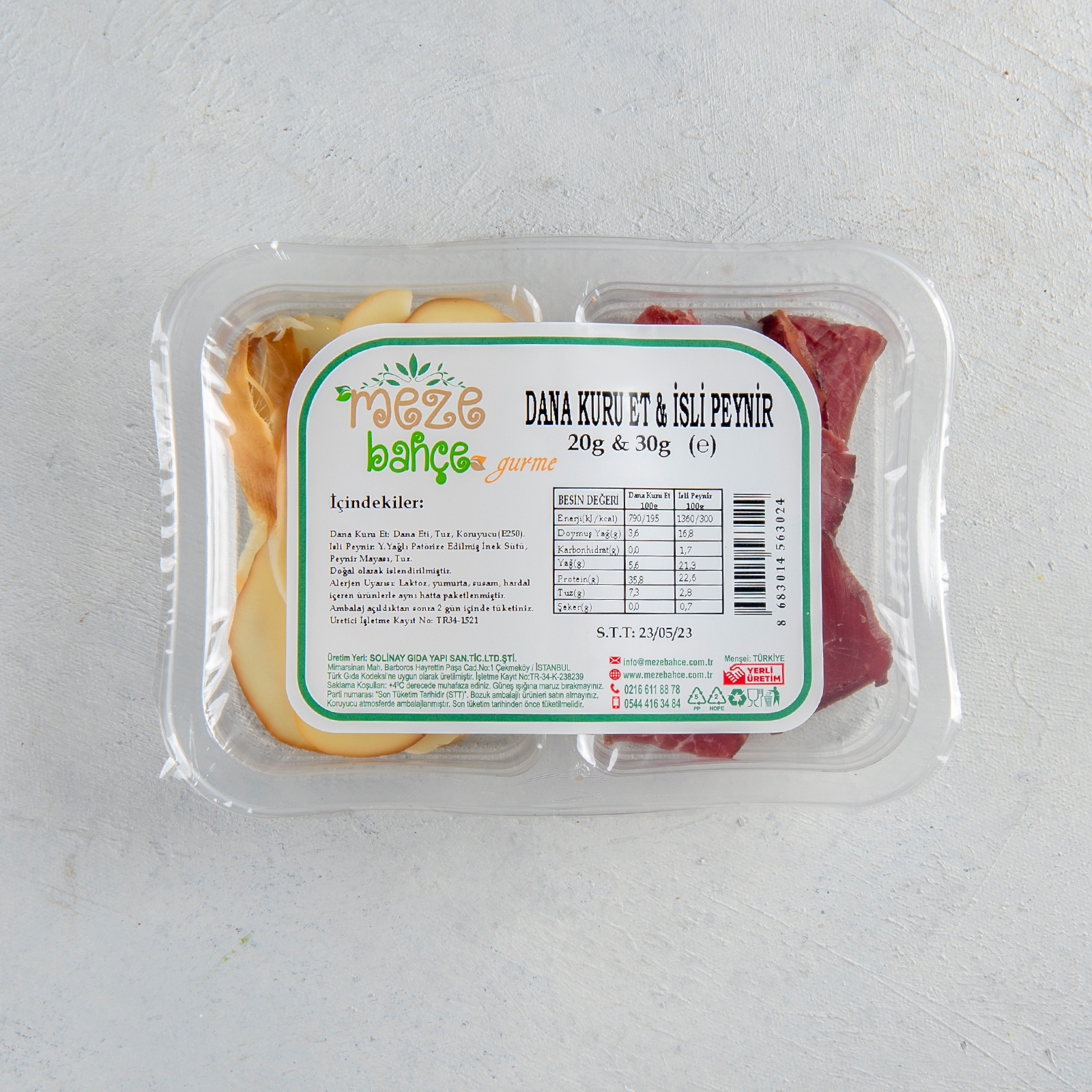 Dana Kuru Et İsli Peynir