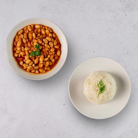 Kuru Fasulye Pirinç Pilavı İkili