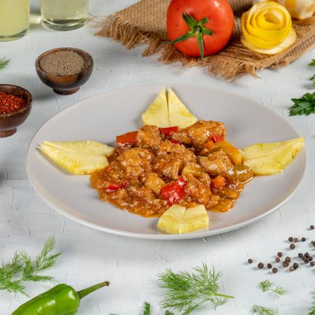 Tatlı Ekşi Soslu Tavuk