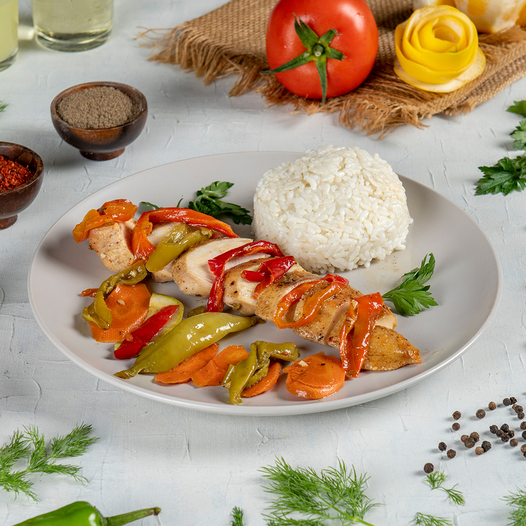 Tavuk Izgara Pirinç Pilavı