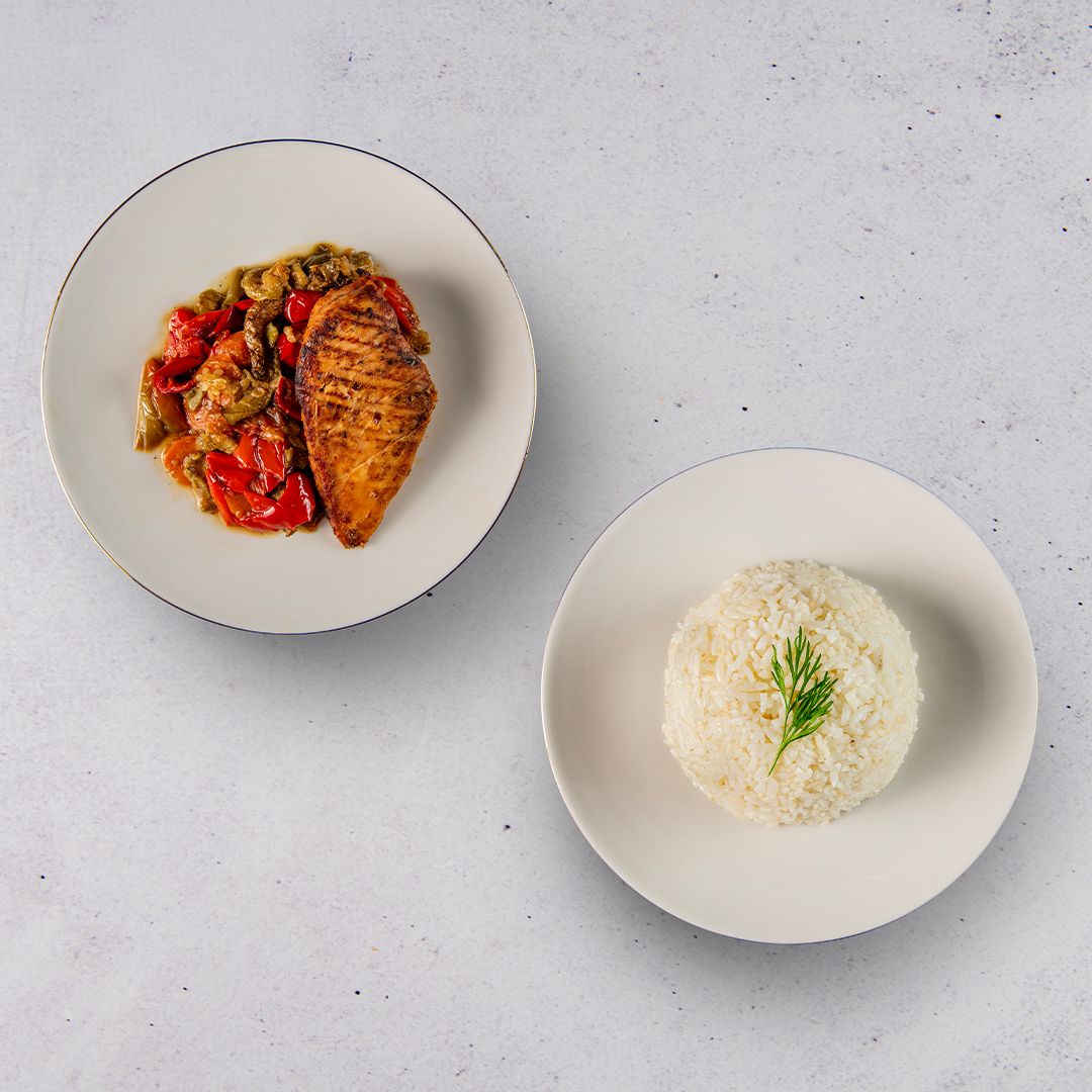 Tavuk Izgara Pirinç Pilavı İkili