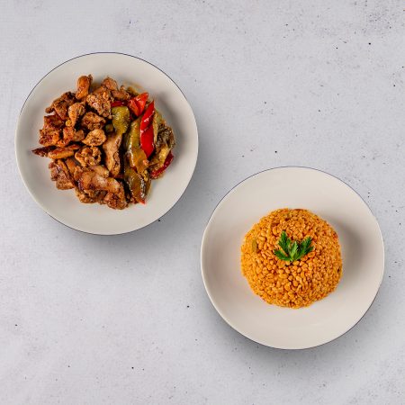 Tavuk Şiş Bulgur Pilavı İkili