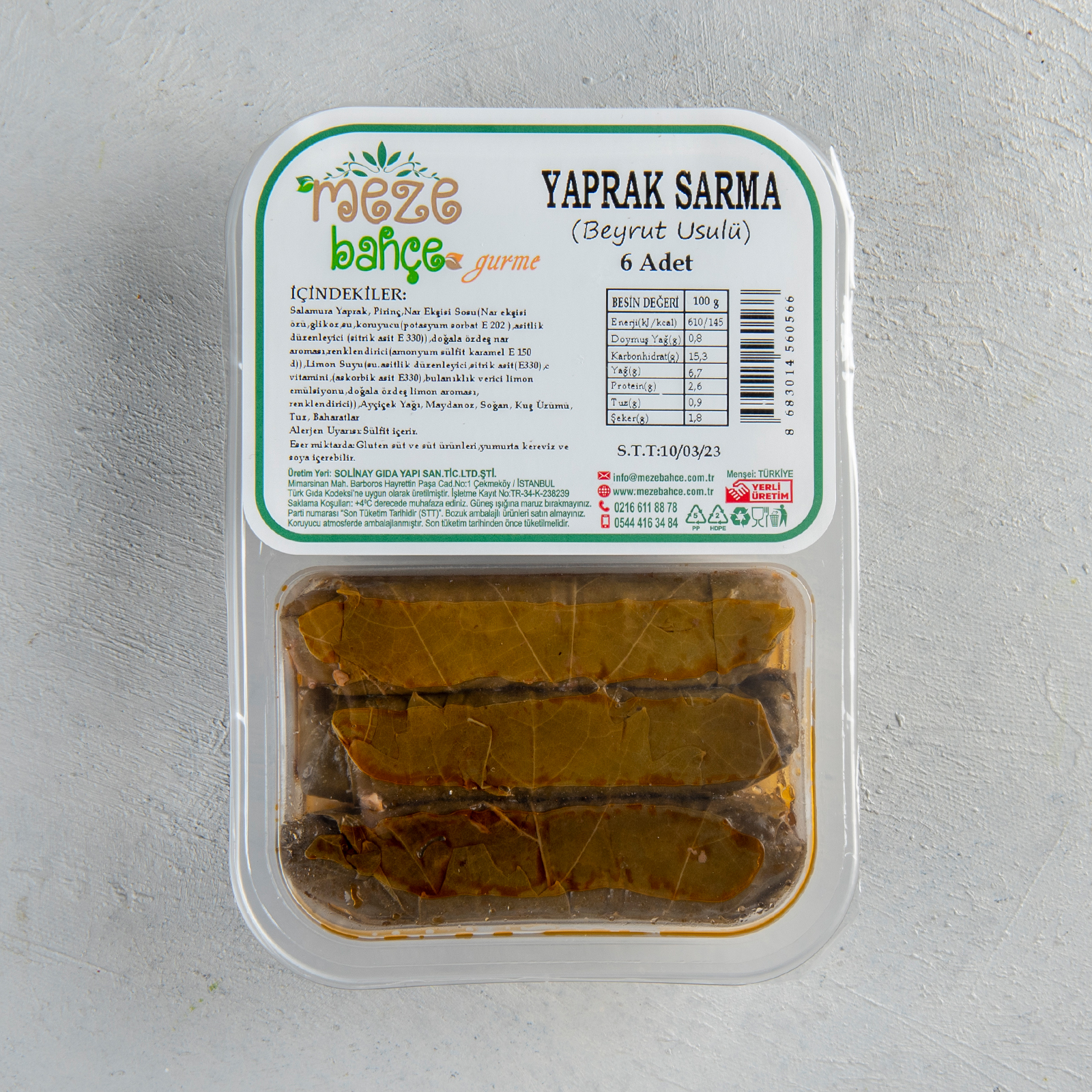 Yaprak Sarma Paket